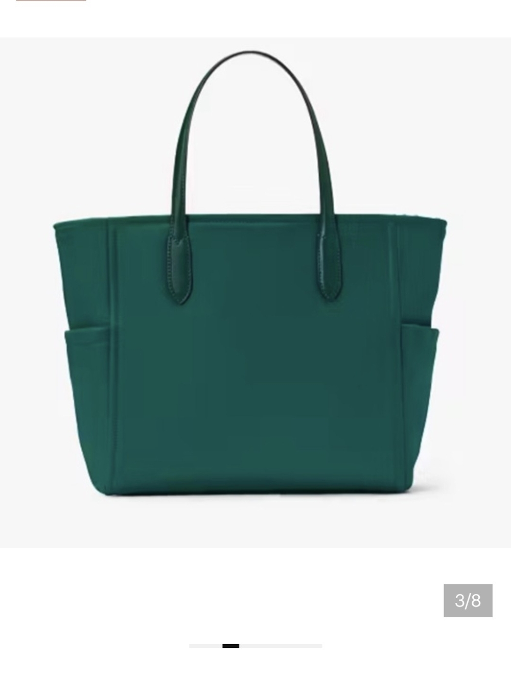 KATE SPADE New York Chelsea Deep Jade Medium Satchel TOTE - FLAWLESS - Picture 3 of 16